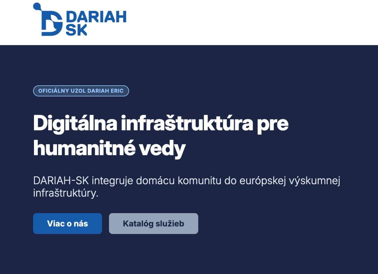 DARIAH-SK