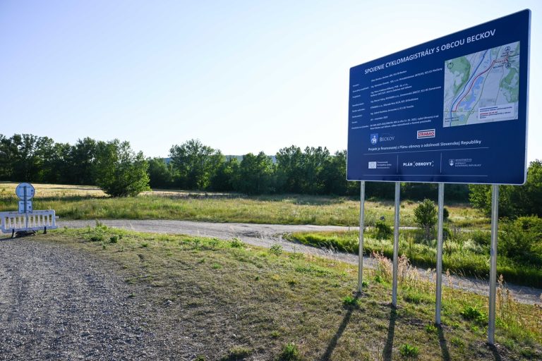 Beckov cyklochodník Vážska cyklomagistrála