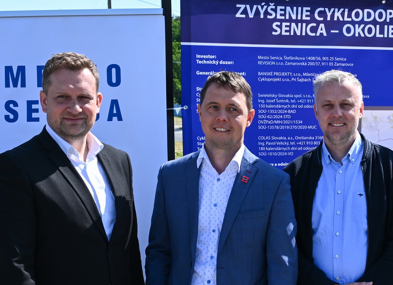 Senica okolie cyklotrasy