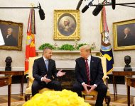 Peter Pellegrini a Donald Trump 2019