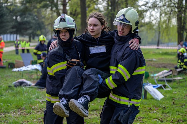 Prešov cvičenie zdravotníci