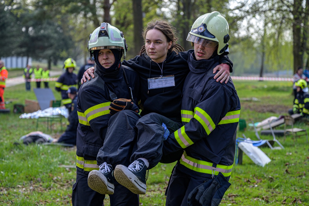 Prešov cvičenie zdravotníci