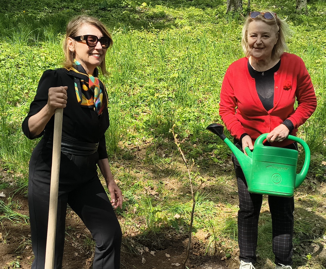 Košice Botanická záhrada sadenie lipa Živena