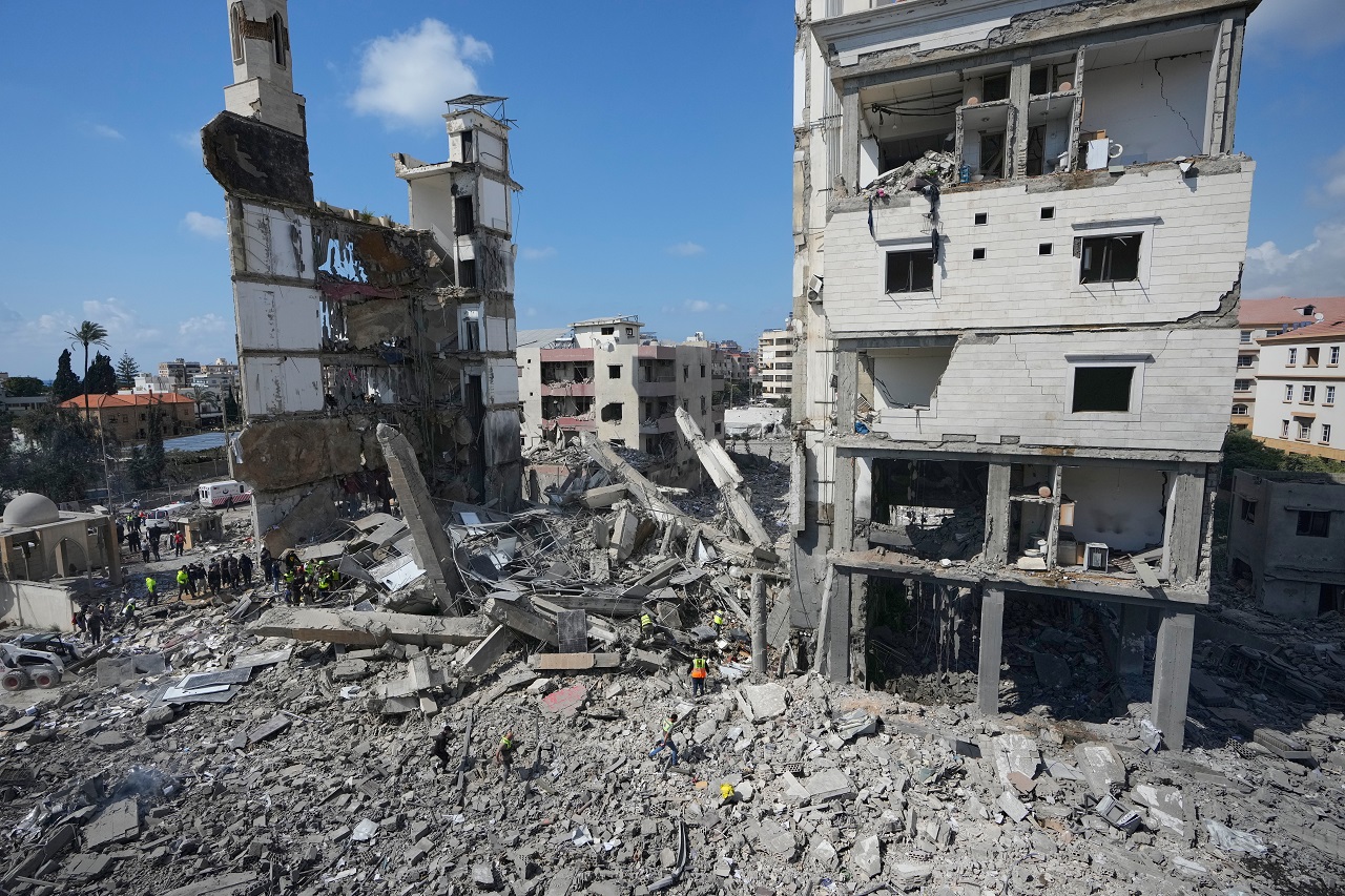 Libanon Izrael útoky