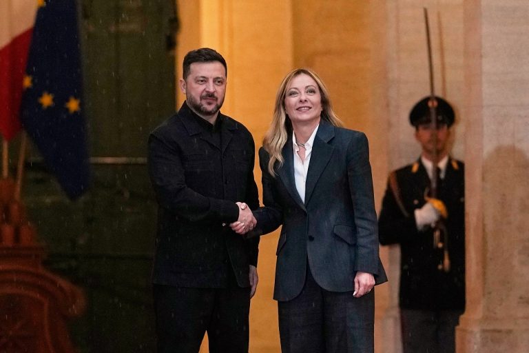 Zelenskyj Meloniová