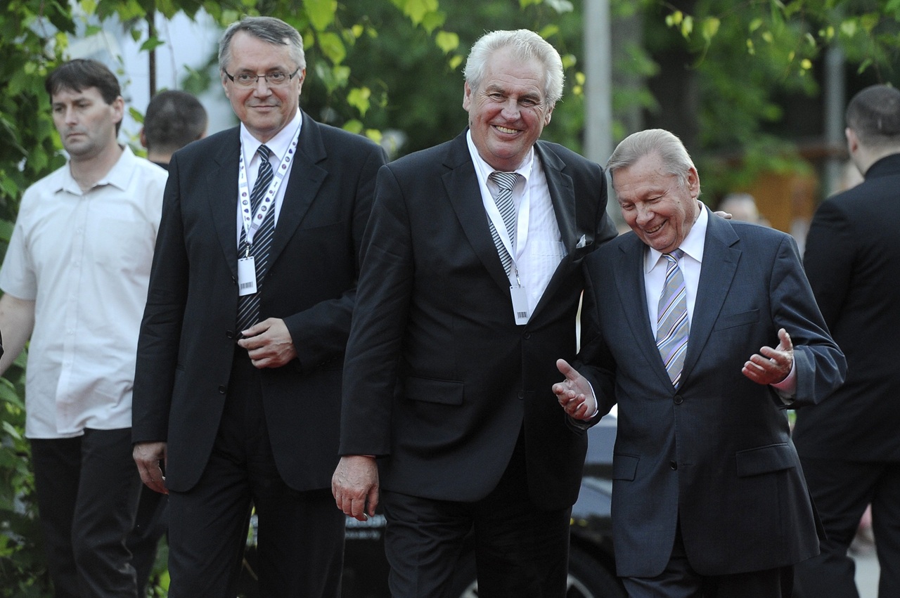 Miloš Zeman a Rudolf Schuster