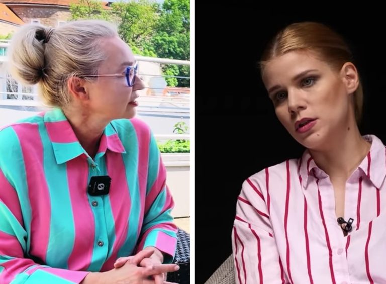Miriam Šrámová a Zuzana Kovačič Hanzelová