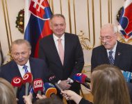 Ivan Gašparovič Rudolf Schuster Andrej Kiska dh20260604015