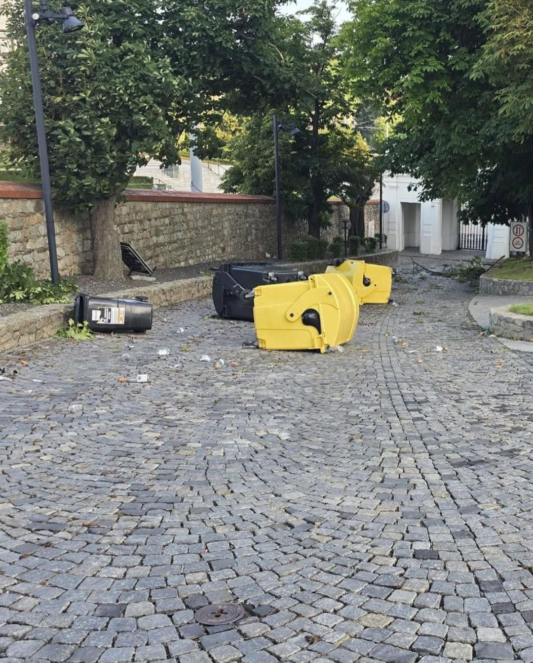 škoda pri Bratislavskom hrade