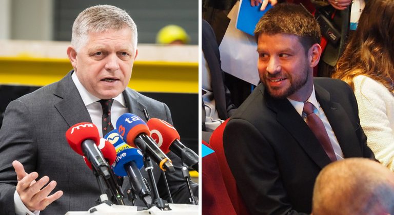 Robert Fico, Michal Šimečka