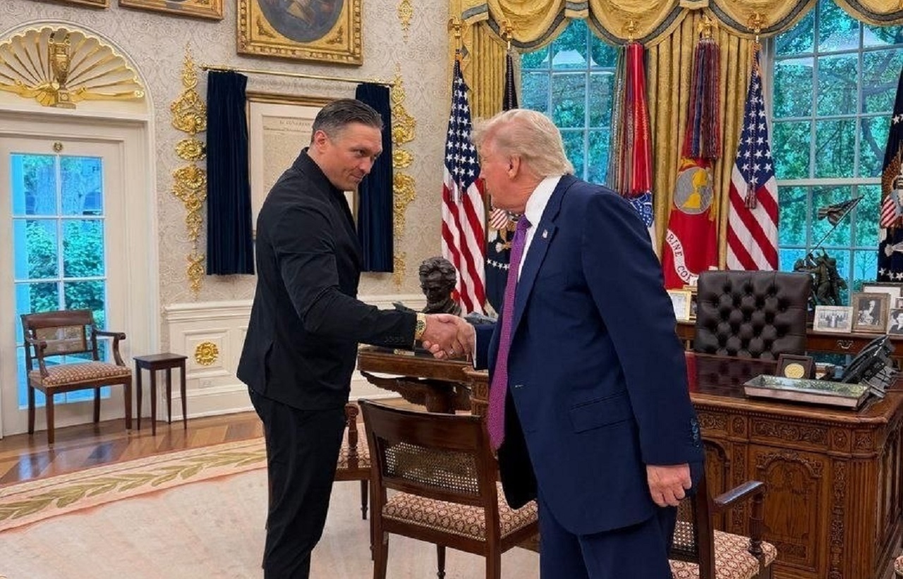 Oleksandr Usyk Donald Trump