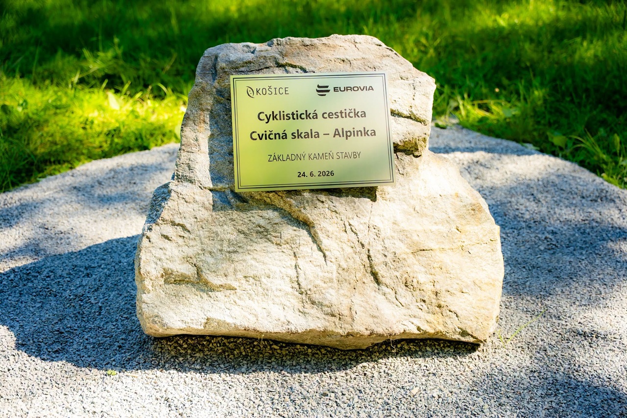 cyklistická cestička Košice