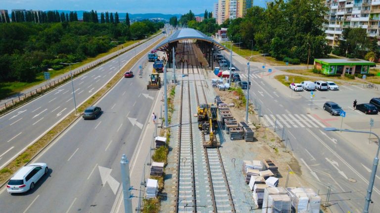 Košice, električková trať