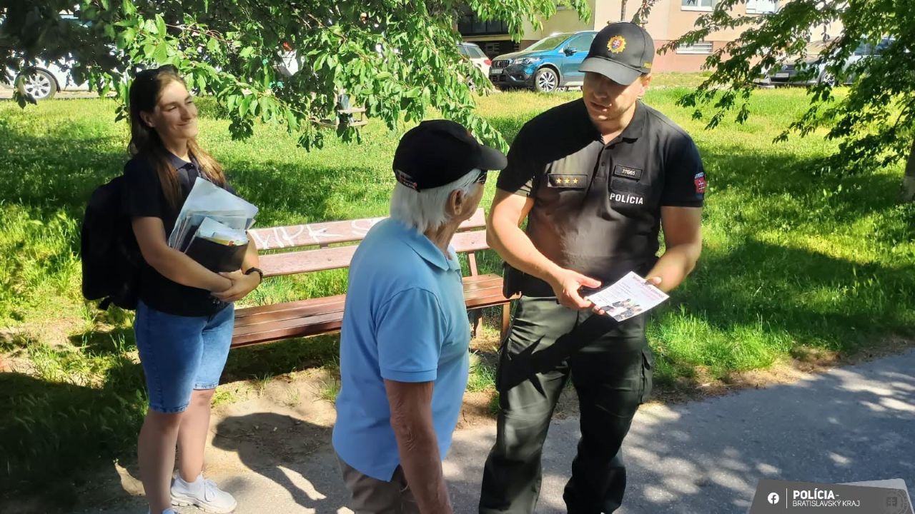 senior, polícia