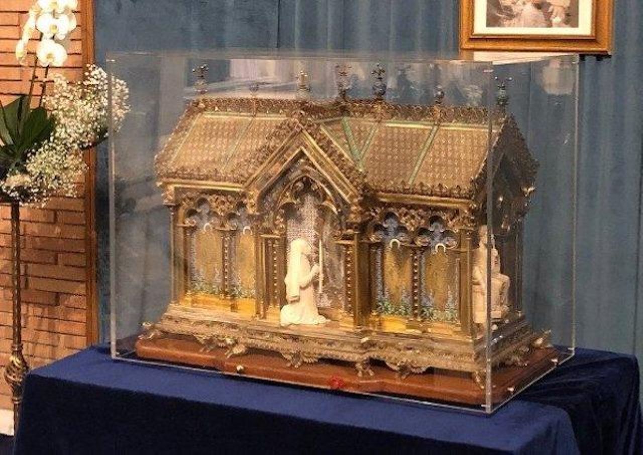 relikvie svätej Bernadety Soubirousovej