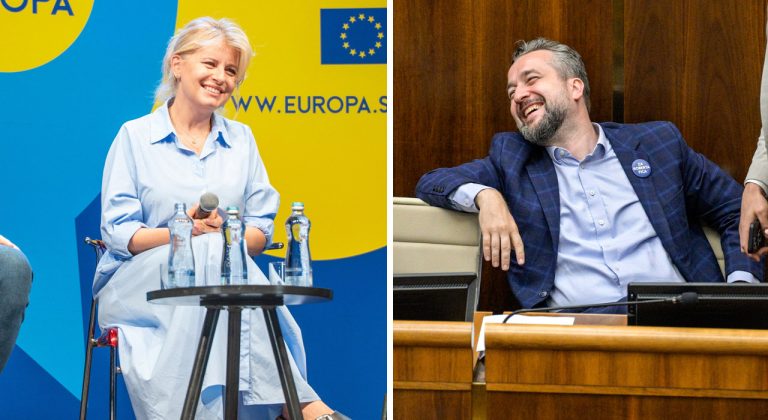 Zuzana Čaputová, Ľuboš Blaha