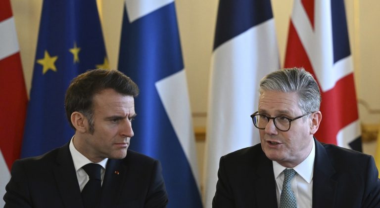 Starmer a Macron