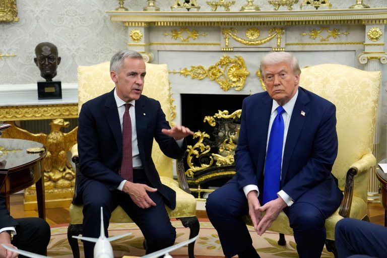 Donald Trump Mark Carney