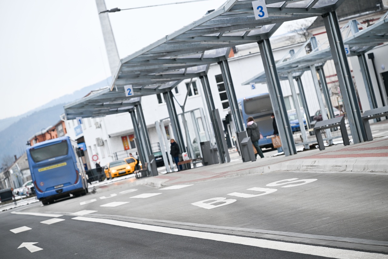 autobusová stanica v Trenčíne