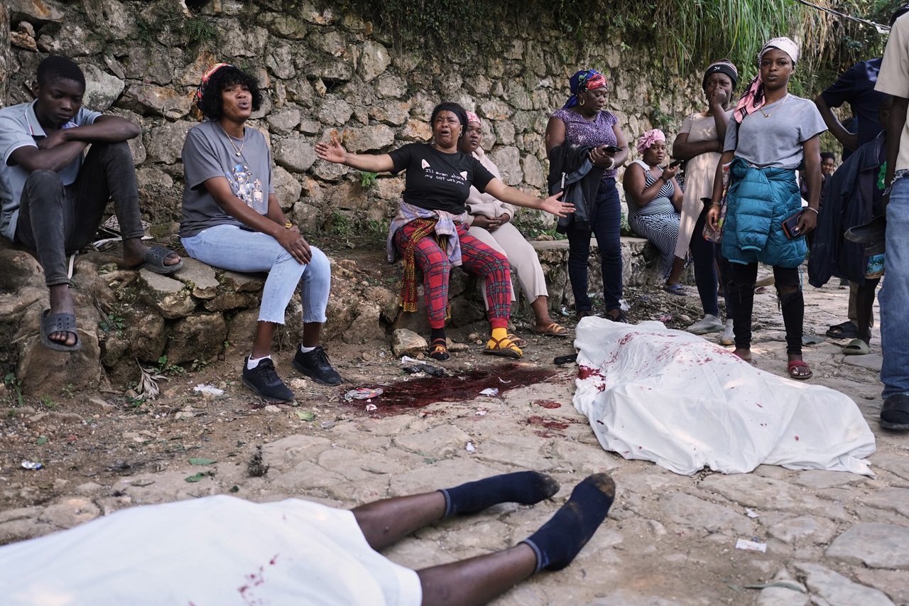 Útok gangov na Haiti