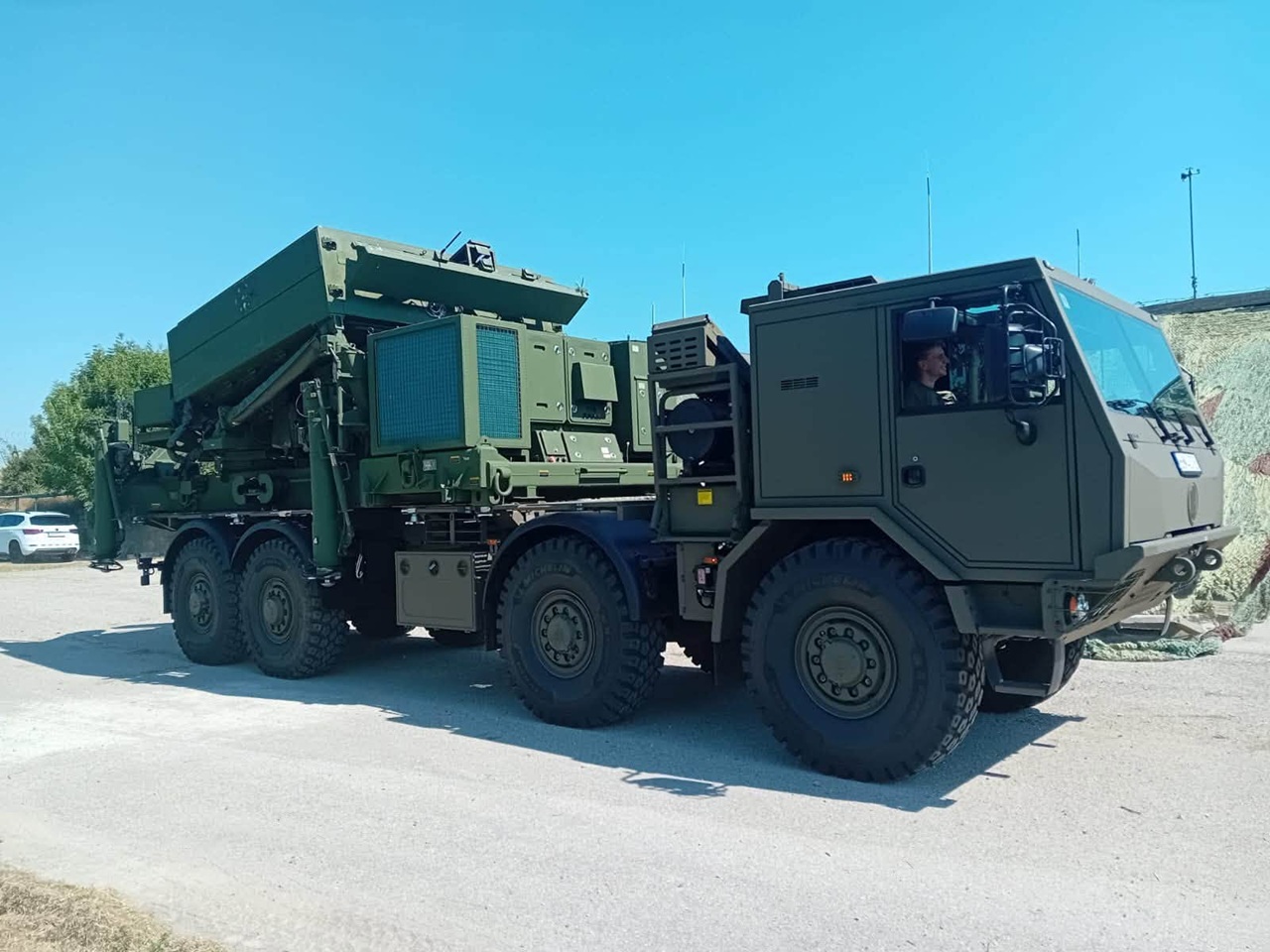 moderný 3D radar