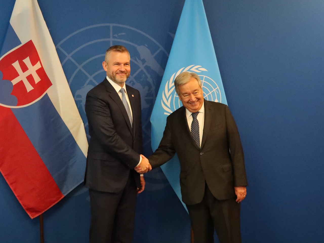 Peter Pellegrini António Guterres