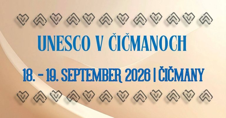 UNESCO v Čičmanoch