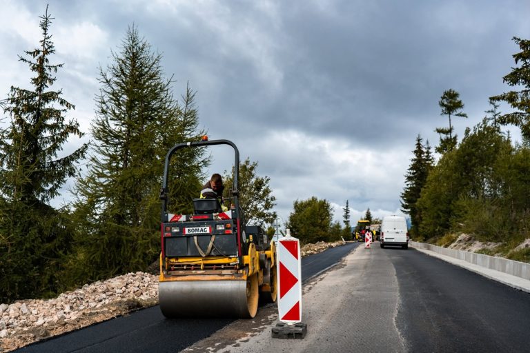 Rekonštrukcia cesty z Tatranskej Štrby na Štrbské Pleso