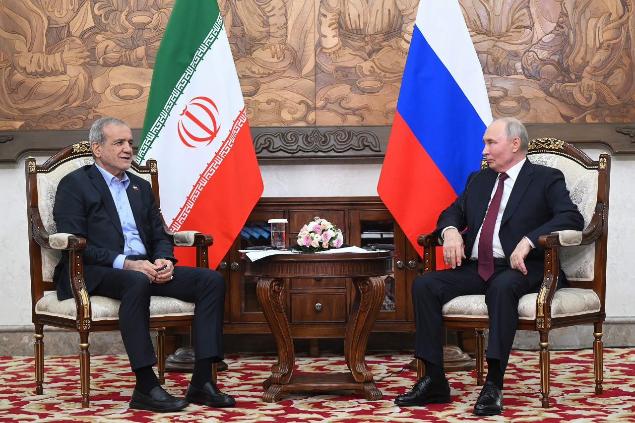 Masúd Pezeškján Vladimir Putin