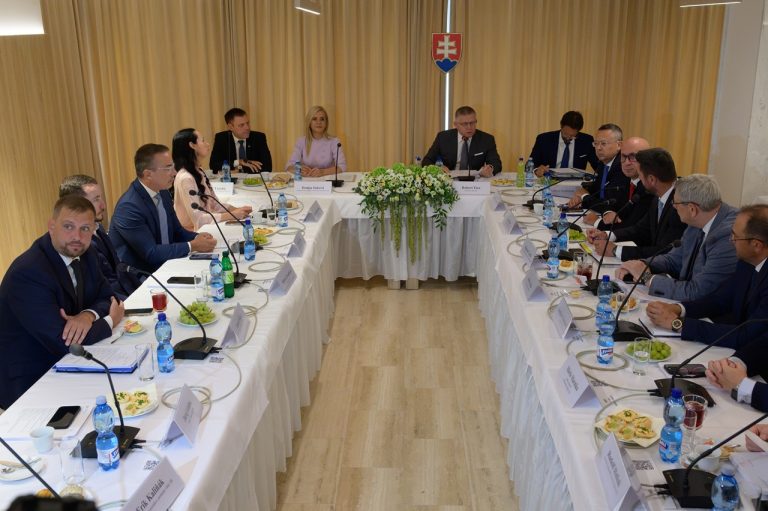 zasadnutie vlády v Nitre
