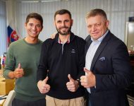 Erik Kaliňák, Ján Mažgút, Robert Fico dh20261013001