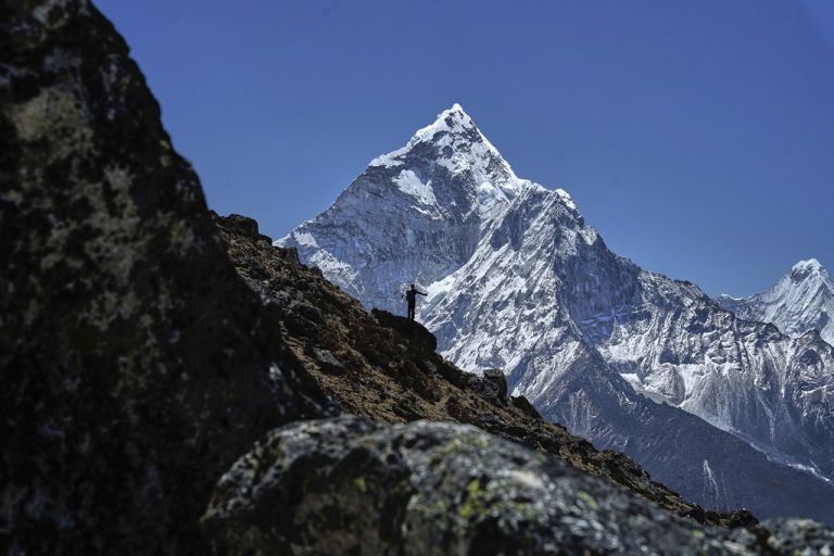 Hora Ama Dablam v Nepále