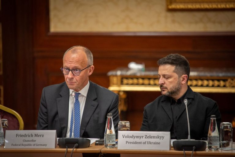 Nemeký kancelár Merz na návšteve Kyjeva