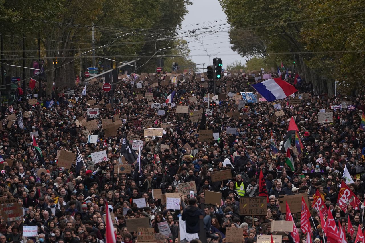 protesty Francúzsko