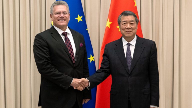 Che Li-feng Maroš Šefčovič
