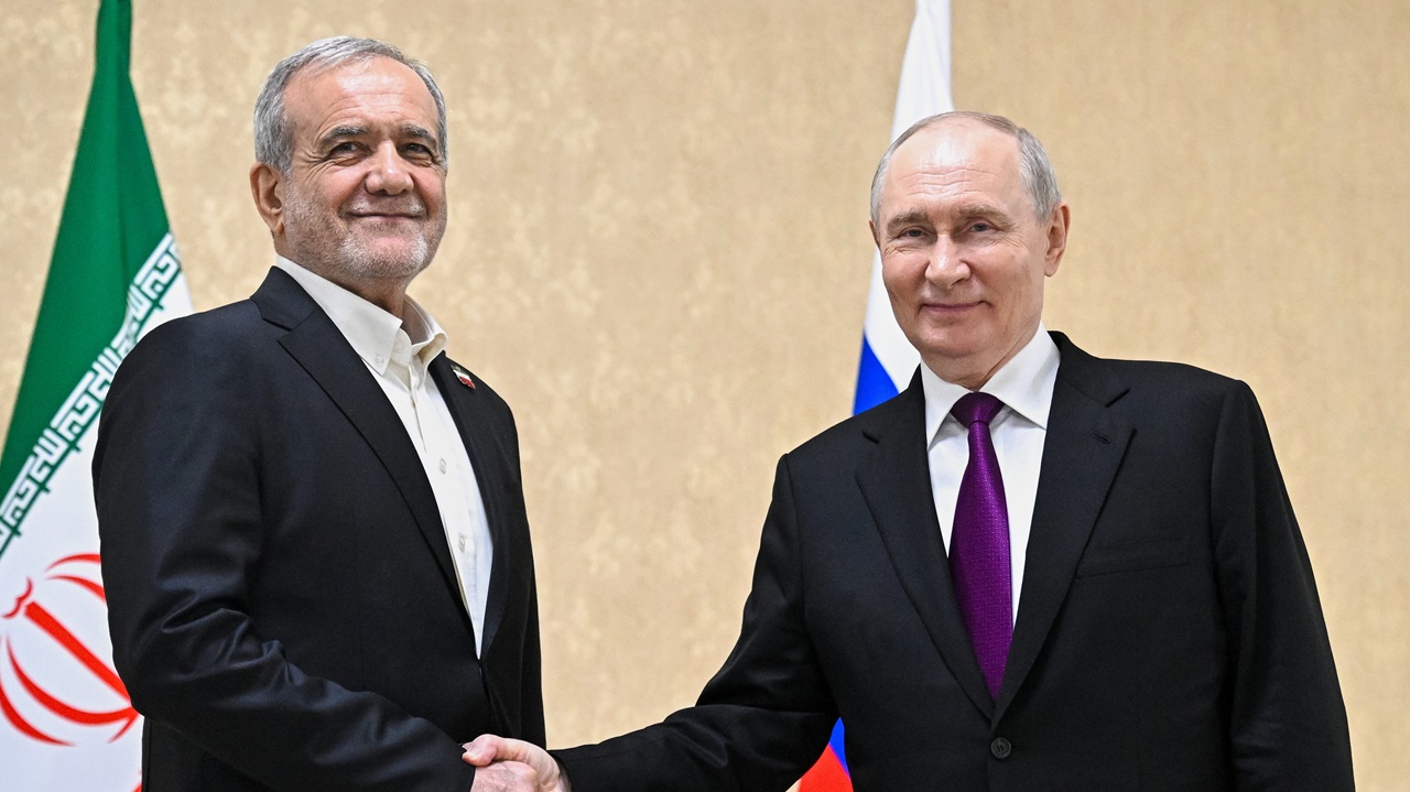 Masúd Pezeškiján Vladimir Putin