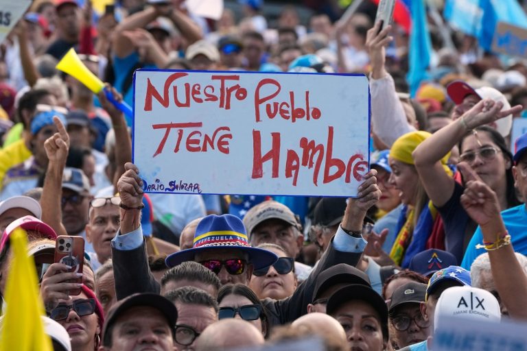 Protest vo Venezuele