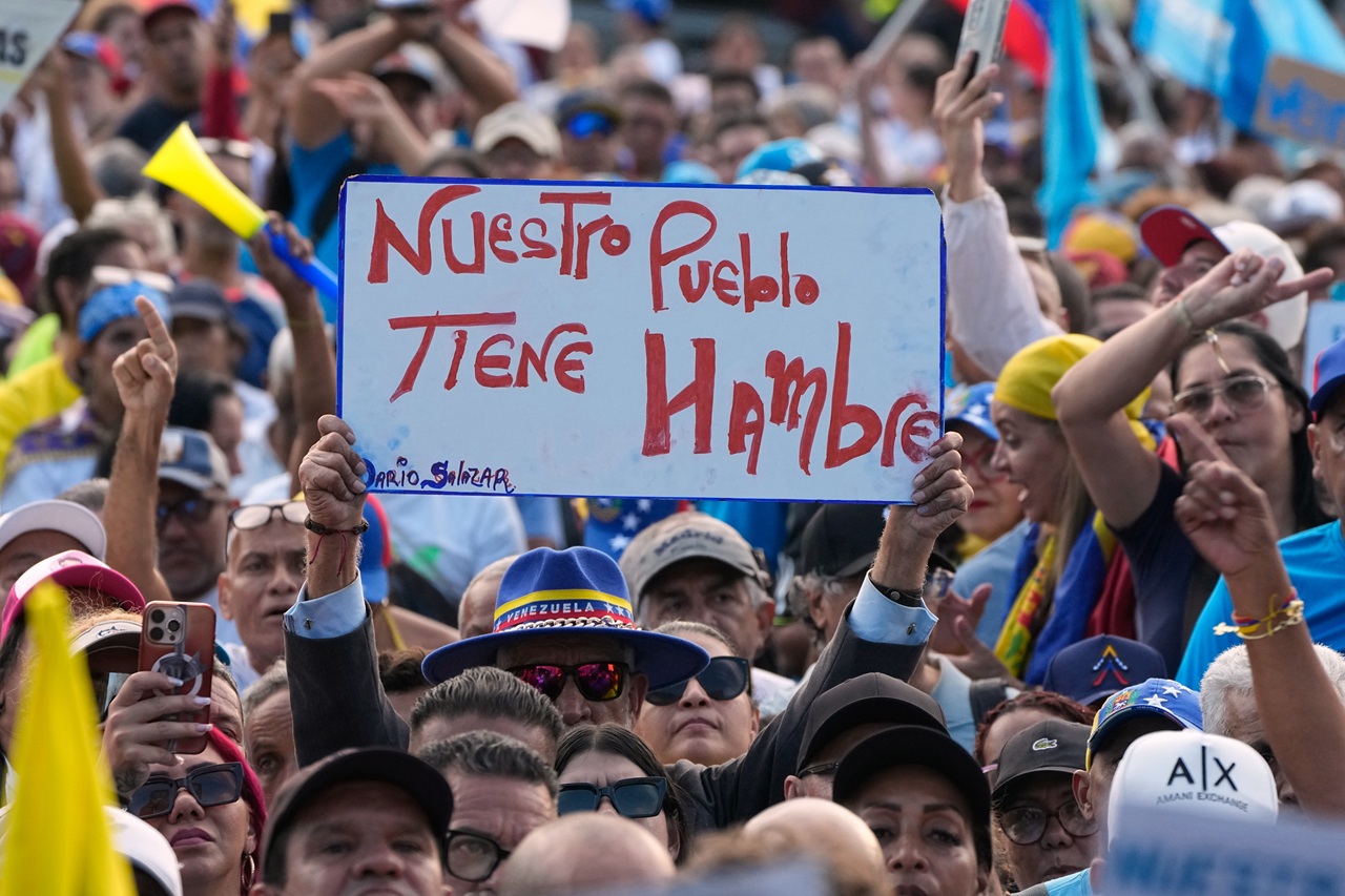 Protest vo Venezuele