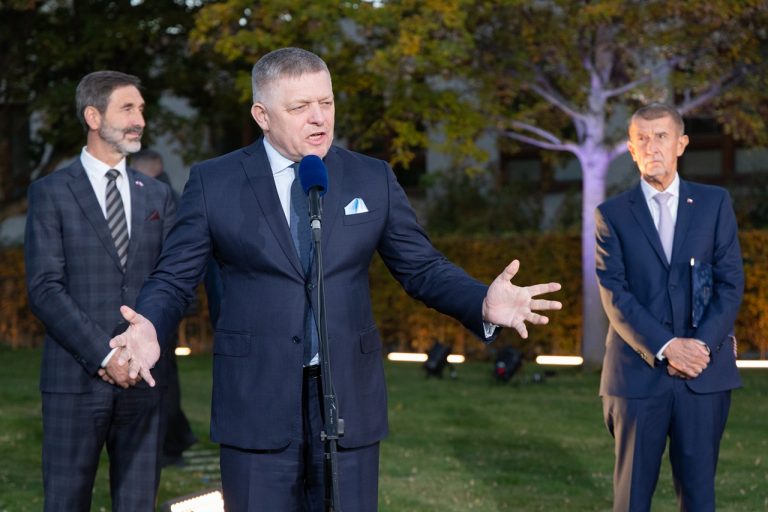 Robert Fico Juraj Blanár Andrej Babiš
