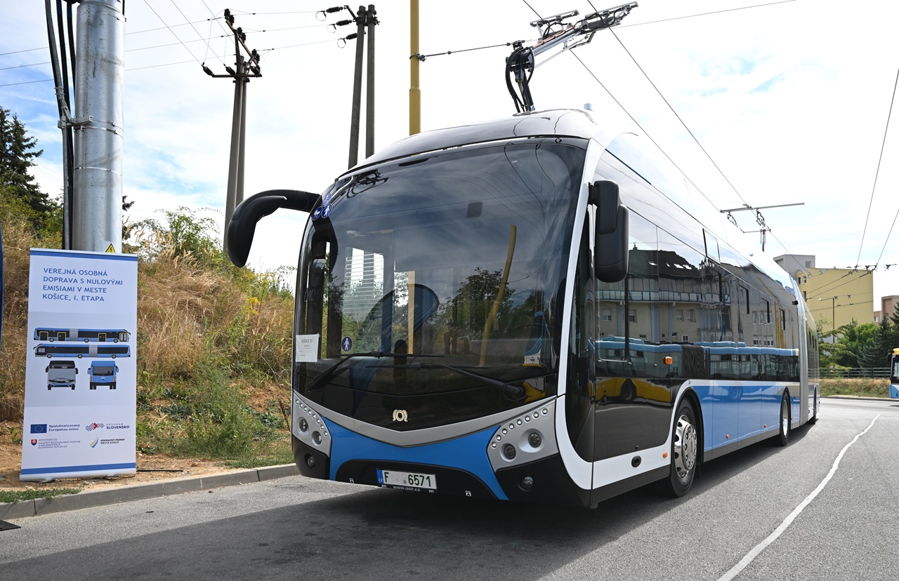 Košice MHD DPMK Elektrobus