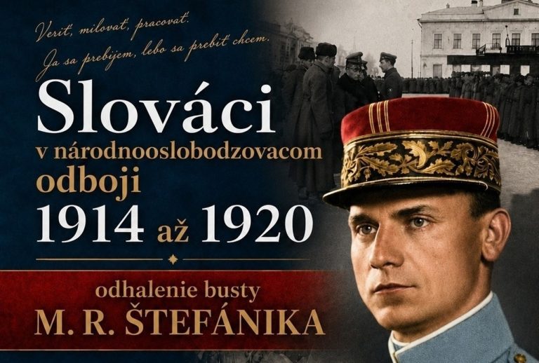 Štefánik pozvánka