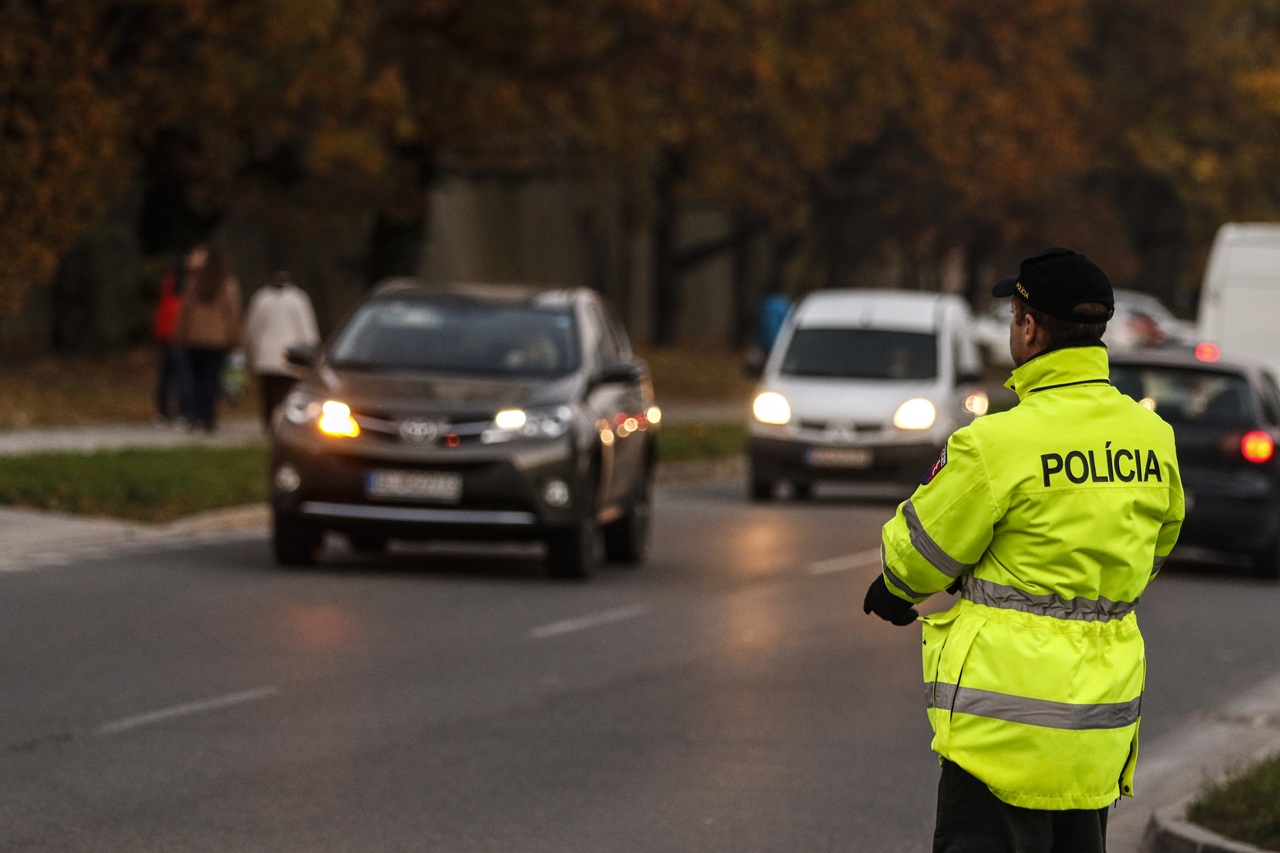 polícia dušičky