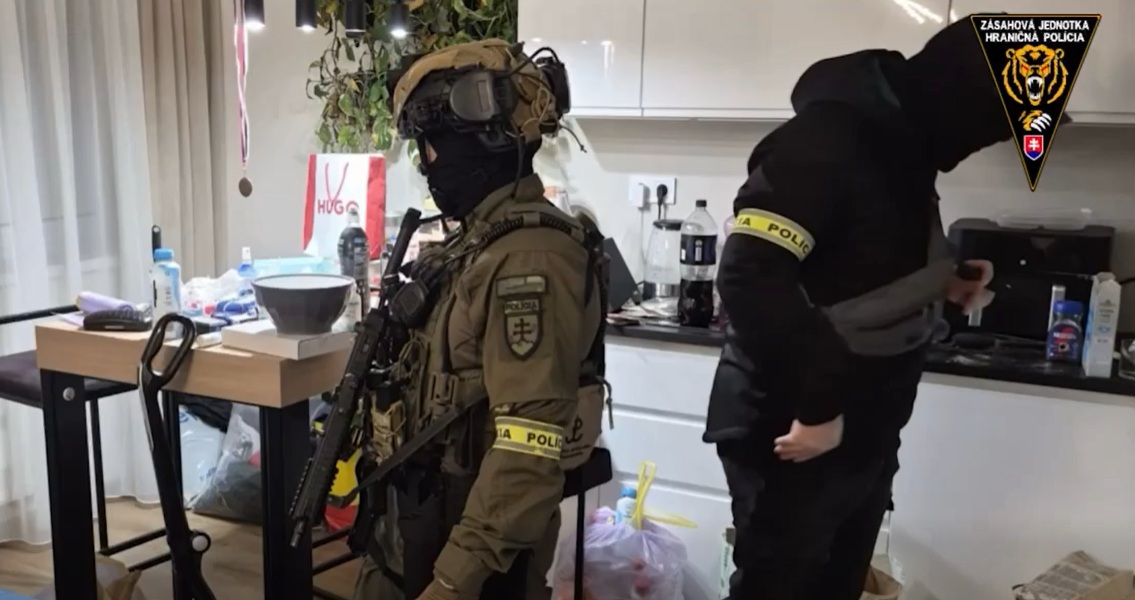Policajný zásah v Košiciach
