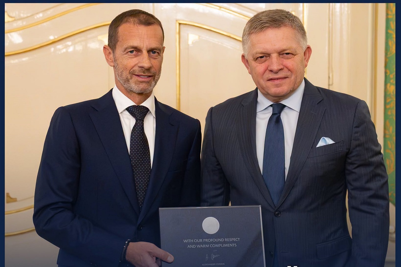 Aleksander Čeferin Robert Fico